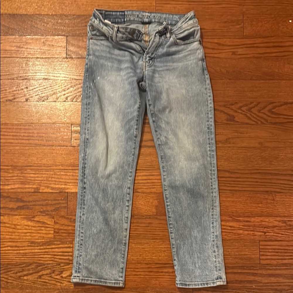 American Eagle Outfitters Blue Straight Jeans Classic Denim